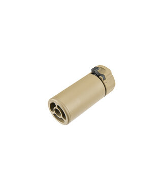 Atlas Custom Works ATLAS CUSTOM WORKS FULL METAL SOCOM QD BARREL EXTENSION W/ FLASH HIDER [MINI] (TAN)