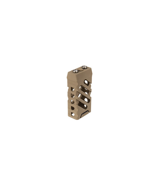 Ranger Armory Skeletonized Keymod Vertical Foregrip - Cross Cut (Tan)