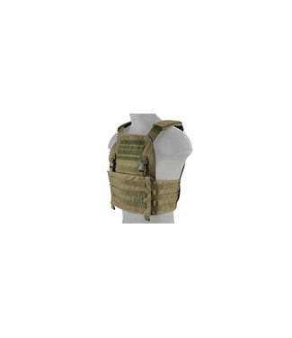 Lancer Tactical LANCER TACTICAL BUCKLE UP VERSION AIRSOFT PLATE CARRIER (OD GREEN)