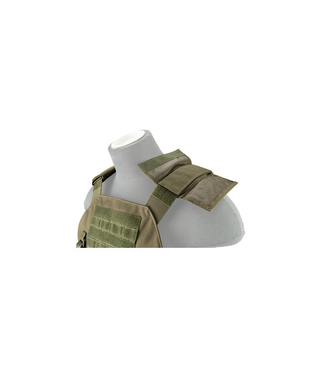 LANCER TACTICAL BUCKLE UP VERSION AIRSOFT PLATE CARRIER (OD GREEN)