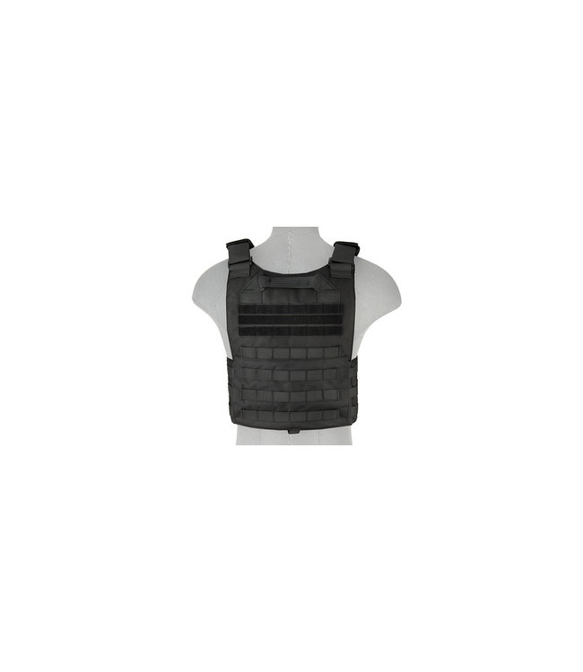 LANCER TACTICAL BUCKLE UP VERSION AIRSOFT TACTICAL VEST (BLACK)