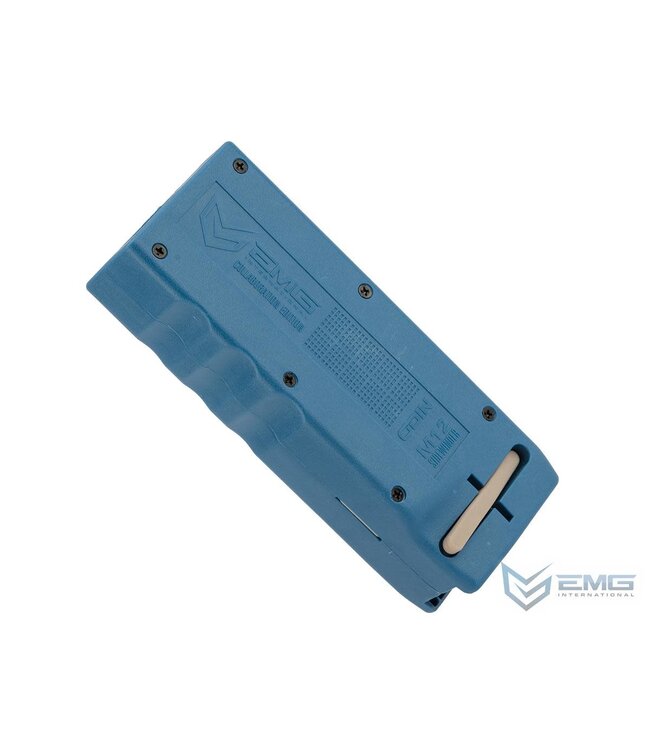 EMG Odin Innovations M12 Sidewinder Speed Loader with M12 Sound-Dampening Buffer (Color: Drama-Free Blue Special Edition)
