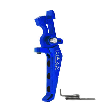 MaxxModel Maxx Model CNC Aluminum Advanced Speed Trigger (Style E) (Blue)