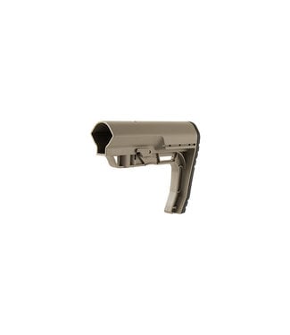 Ranger Armory Delta Style Stock for M4/M16 Airsoft AEG Rifles (Color:  Black) - US Airsoft, Inc.