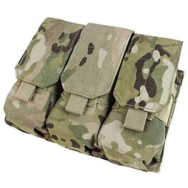 multicam triple mag pouch