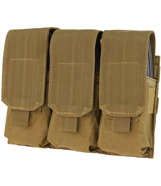 Condor Triple M4 Mag Pouch (MA58) Coyote Brown