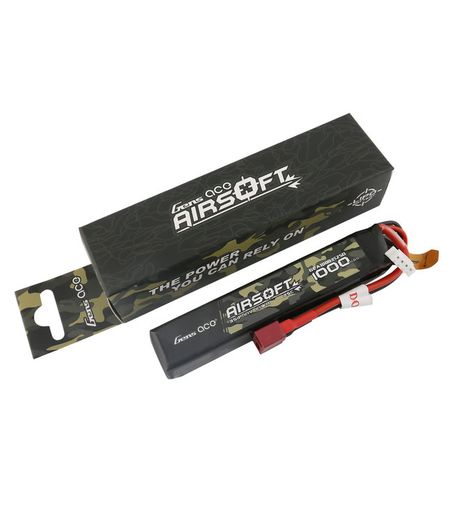 Gens Ace Gens Ace 11.1V 1000mAh 25C Deans Short Stick