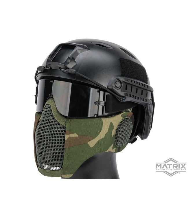 Tactical Low profile Mesh Mask (Black)