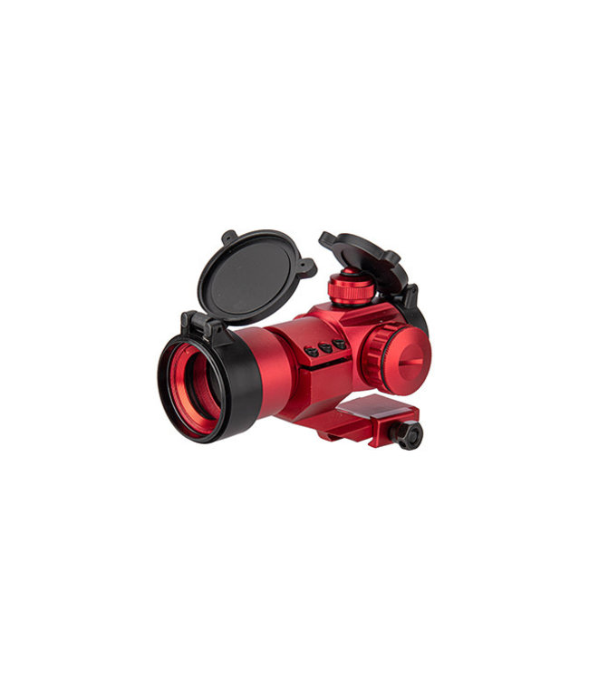 Lancer Tactical CA-445R Red & Green Dot Cantilever Prism Scope (Red)