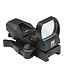 NcStar NcSTAR - Red Four Reticle Reflex QR Mount - Black