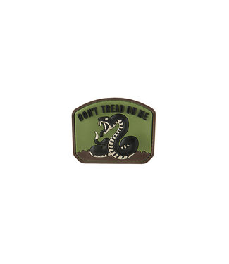 G-Force G-Force Don't Tread On Me PVC Morale Patch (OD Green)