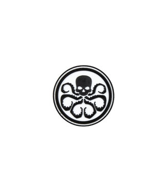 Lancer Tactical Hydra Logo PVC Morale Patch Black/White