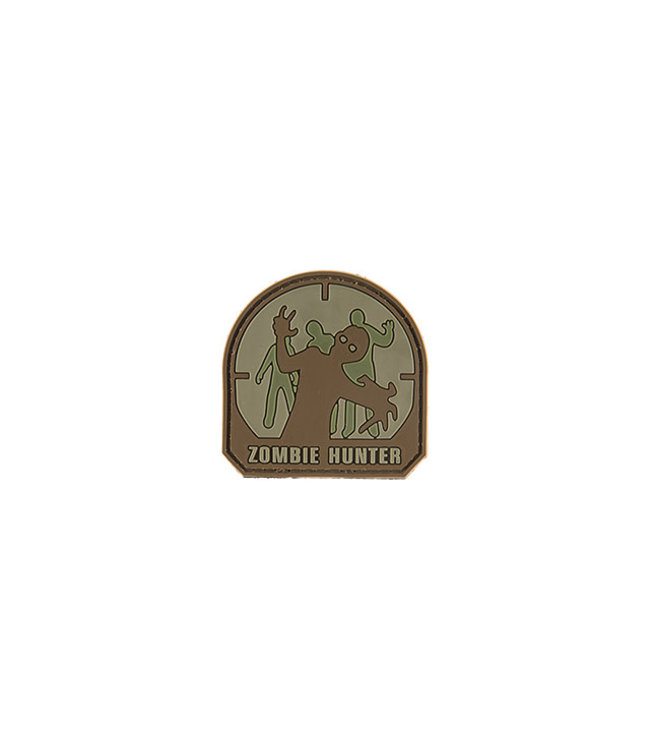 G-Force Zombie Hunter PVC Morale - Brown (Small)