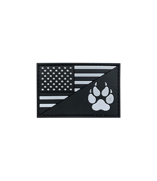 K9 Flag PVC Morale Patch