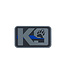 G-Force G-Force K9 Dog Paw PVC Morale Patch (Gray)