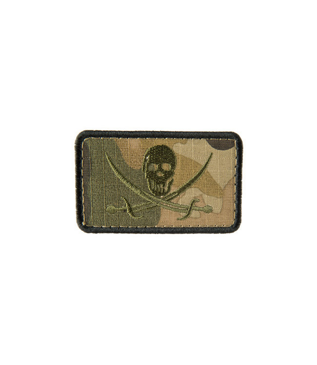 G-Force Camo Pirate Flag Embroidered Patch Camo Tropic