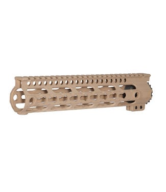 Lancer Tactical Lancer Tactical AC-424T MI Style Keymod System Rail 10 Inch (Color: Dark Earth)