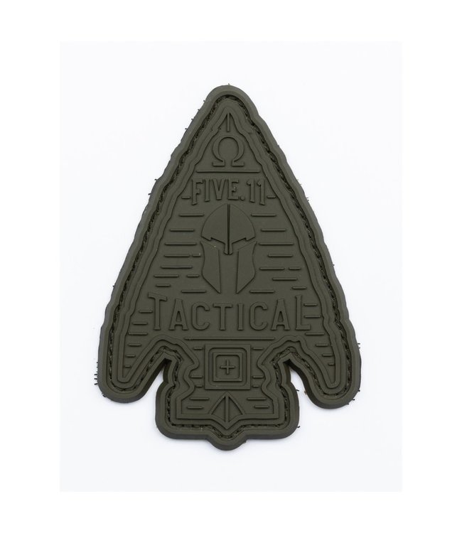 5.11 Tactical Unisex Spade Patch, Olive, OS