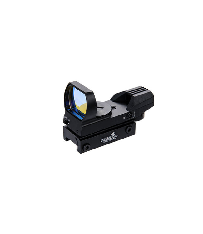 Lancer Tactical Lancer Tactical CA-401BLC 4 Reticle Reflex Sight with Light Control