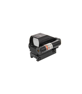 Lancer Tactical Lancer Tactical CA-424BA 4 Reticle Reflex Sight w/ Laser