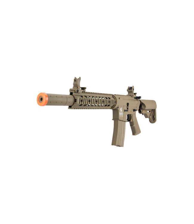 Lancer Tactical Nylon Polymer M4 Gen 2 SD AEG [Low FPS] (Tan)