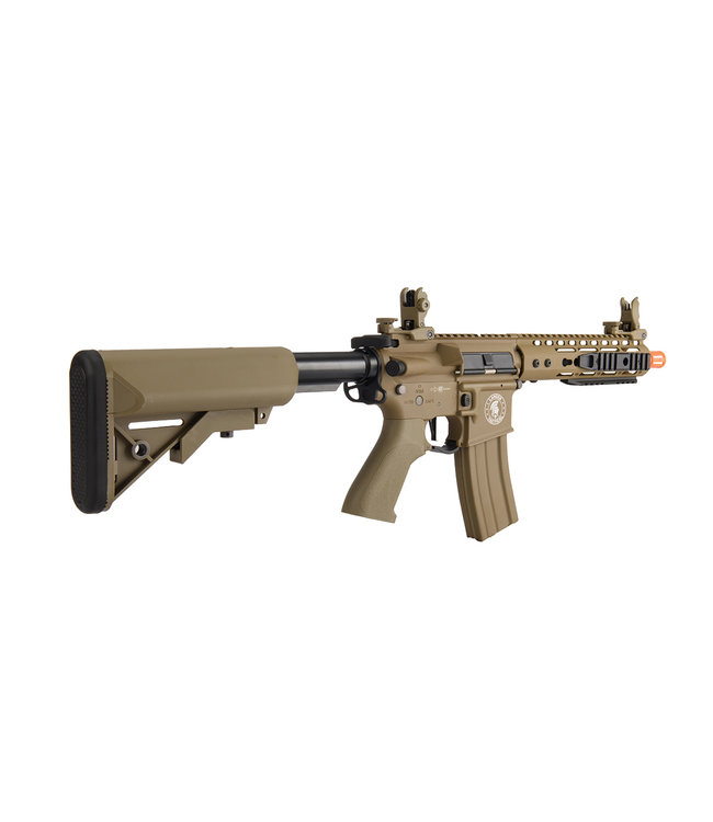 Lancer Tactical LT-14CT-G2-ME ProLine 9" Keymod Rail w/ Picatinny M4 Carbine AEG (Tan)