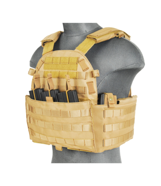Lancer Tactical Lancer Tactical CA-311T2N 1000D Nylon Airsoft Molle Plater Carrier (Tan)