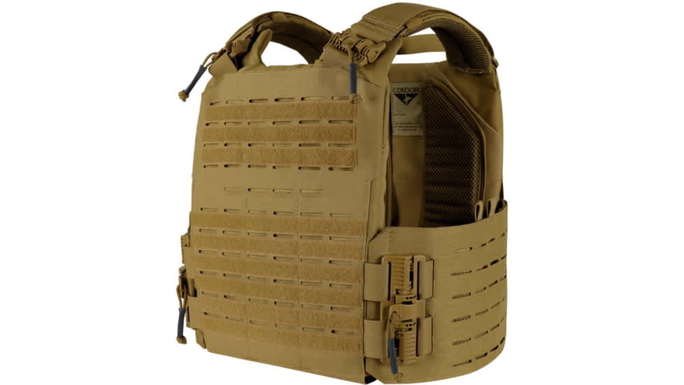 CONDOR201139-498LCS VANQUISH PLATE CARRIER COYOTE BROWN - www