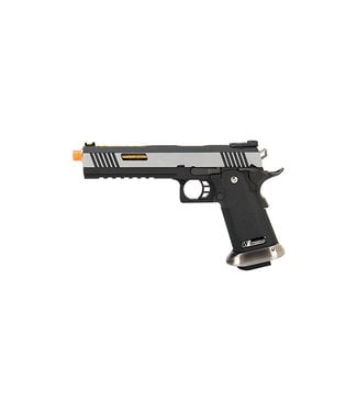 WE-Tech WE Tech 1911 Hi-Capa T-Rex Competition Gas Blowback Airsoft Pistol w/ Sight Mount & Top Ports (TWO TONE / GOLD)