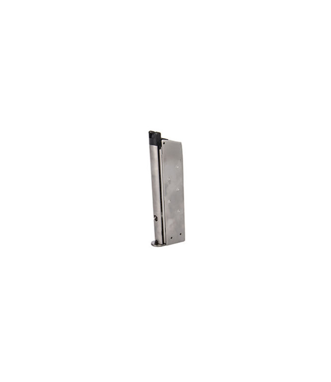 WE-Tech 15 Round 1911 Single Stacked GBB Airsoft Magazine (Silver)