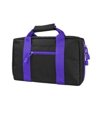 NcStar Vism Discreet Pistol Case (Black w/Purple)