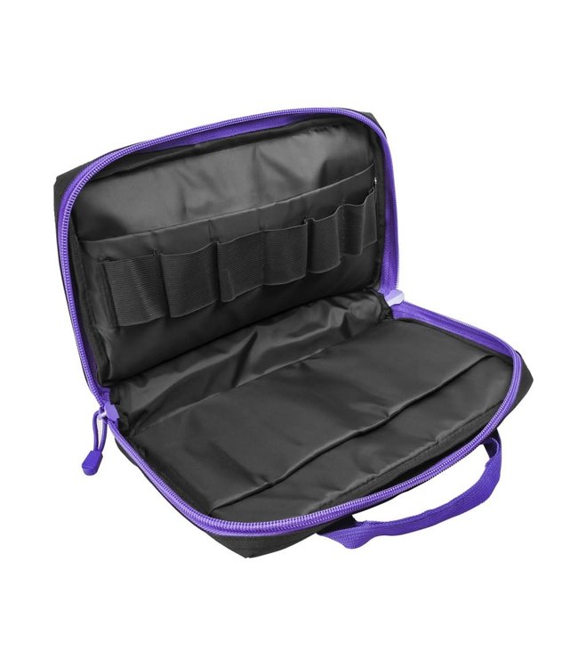 Vism Discreet Pistol Case (Black w/Purple)