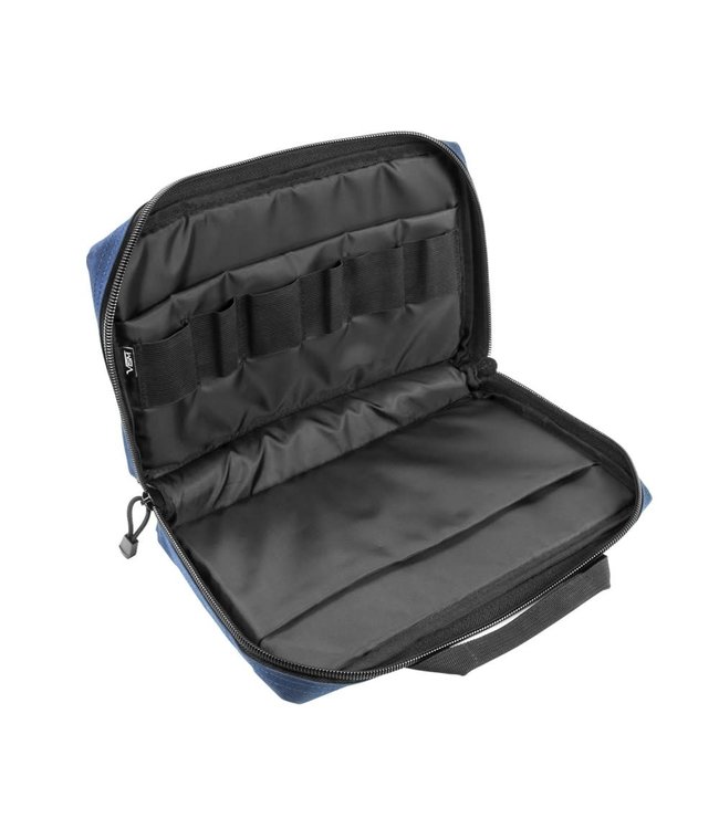 Vism Discreet Pistol Case (Blue w/Black)