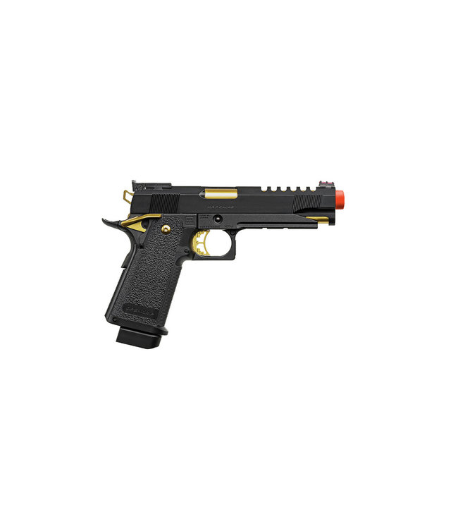 Tokyo Marui Hi-Capa 5.1 Gold Match Custom Gas Blowback Airsoft Pistol (BLACK/GOLD)