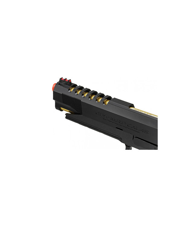 Tokyo Marui Hi-Capa 5.1 Gold Match Custom Gas Blowback Airsoft Pistol (BLACK/GOLD)