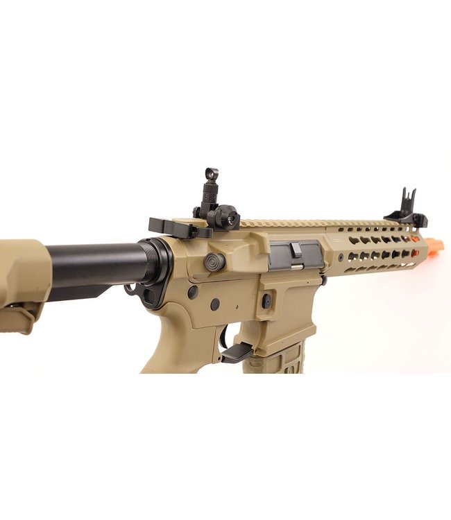 G&G CM16 SRS Combo Tan Airsoft Gun (Includes 9.6v Nunchuck & Charger)