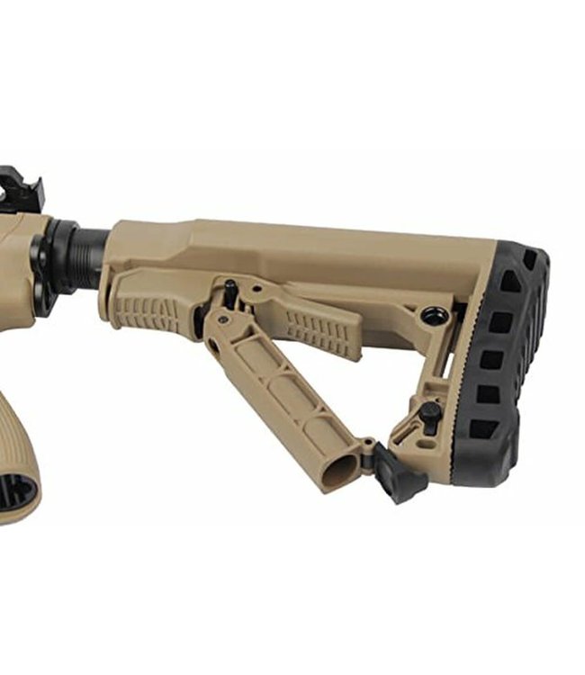 G&G CM16 SRS Combo Tan Airsoft Gun (Includes 9.6v Nunchuck & Charger)