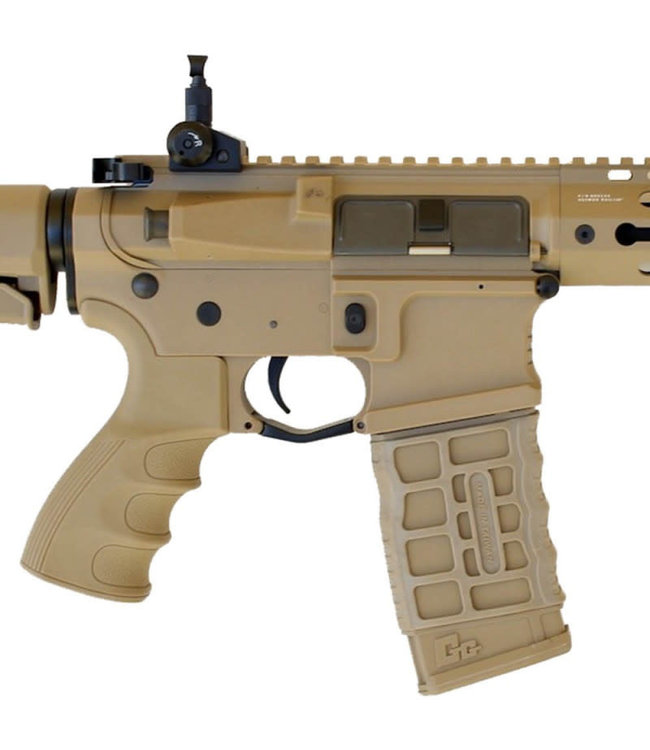 G&G CM16 SRS Combo Tan Airsoft Gun (Includes 9.6v Nunchuck & Charger)