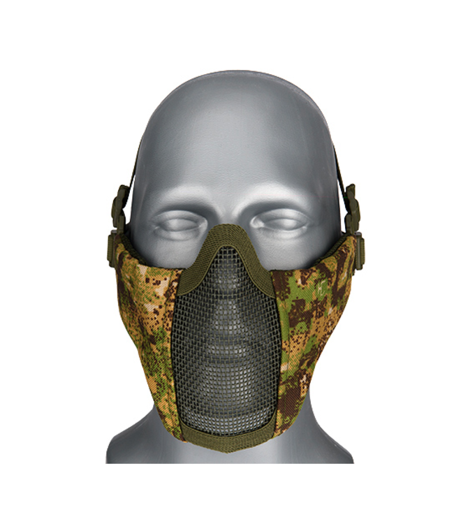 WOSPORT STEEL MESH NYLON LOWER FACE MASK (GREENZONE)