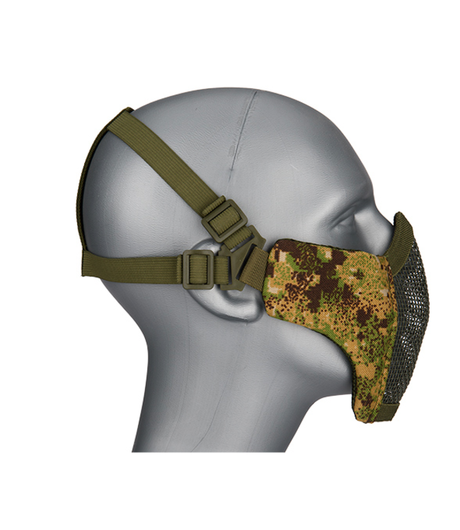WOSPORT STEEL MESH NYLON LOWER FACE MASK (GREENZONE)