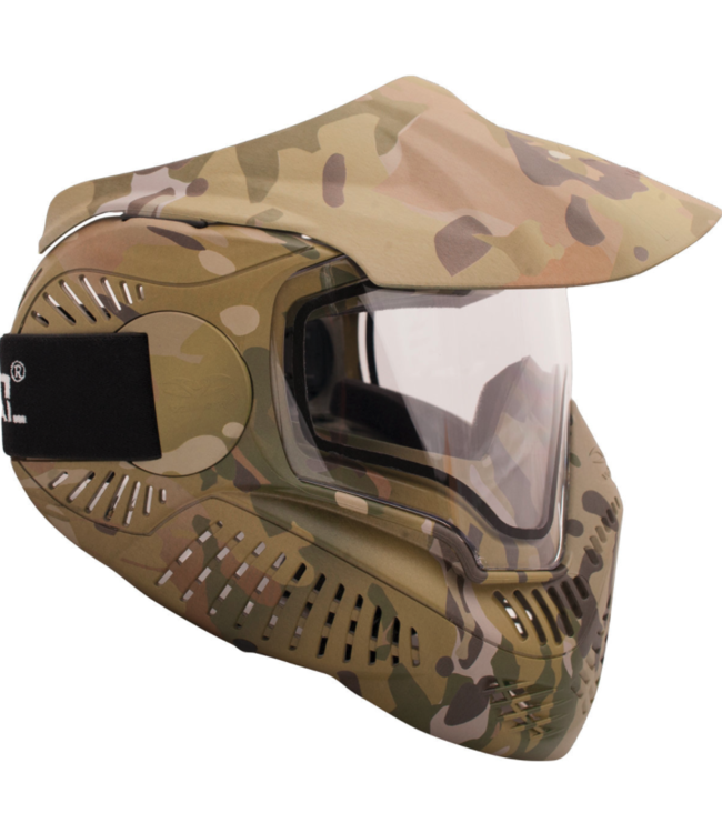 Valken Paintball MI-7 Goggle/Mask with Dual Pane Thermal Lens for Airsoft - V-Cam