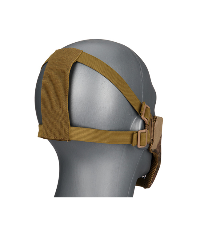WOSPORT STEEL MESH NYLON LOWER FACE MASK (HIGHLANDER)