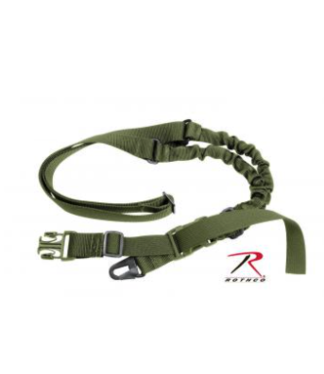 Rothco Single Point Tactical Rifle Sling (OD Green)