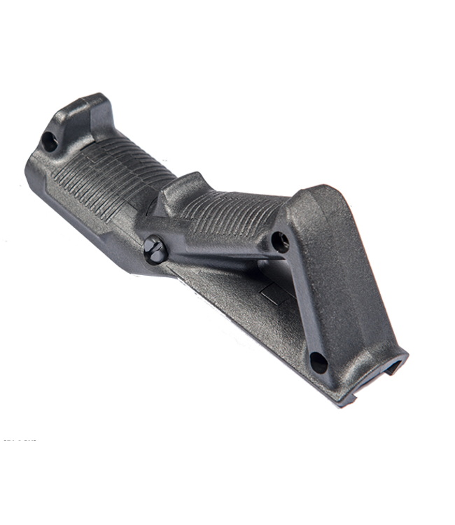 REINFORCED POLYMER PICATINNY ANGLED FOREGRIP (BLACK)