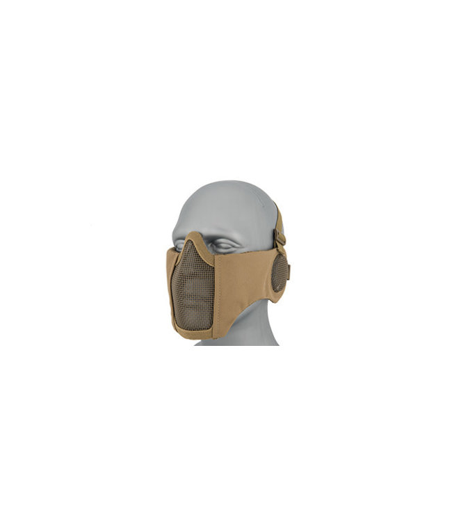 G-FORCE TACTICAL ELITE FACE AND EAR PROTECTIVE MASK (TAN)