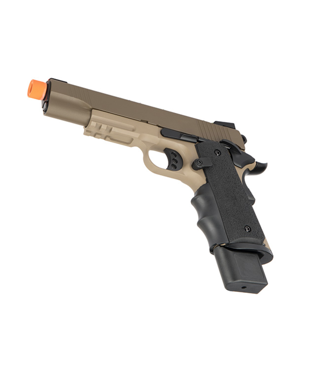 Army Armament Full Metal R32 Gas Blowback Airsoft Pistol (TAN)