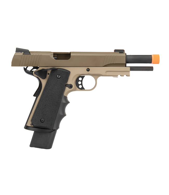 Army Armament Full Metal R32 Gas Blowback Airsoft Pistol (TAN)