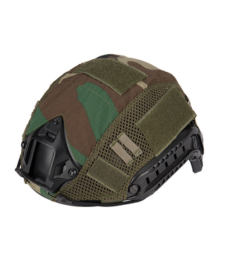 Lancer Tactical G-Force 1000D Nylon Polyester Bump Helmet Cover - Woodland