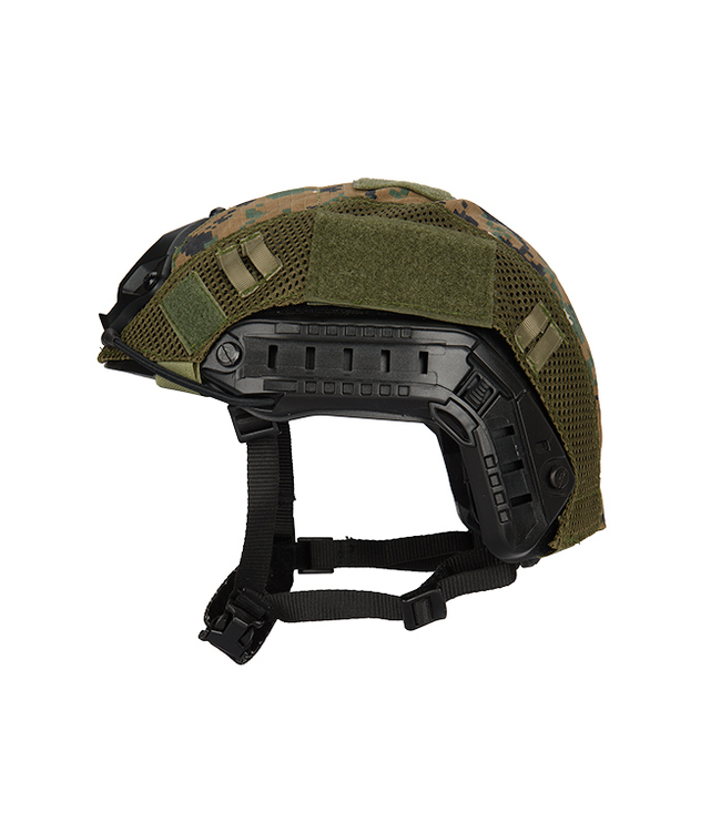G-Force 1000D Nylon Polyester Bump Helmet Cover - Woodland Digital