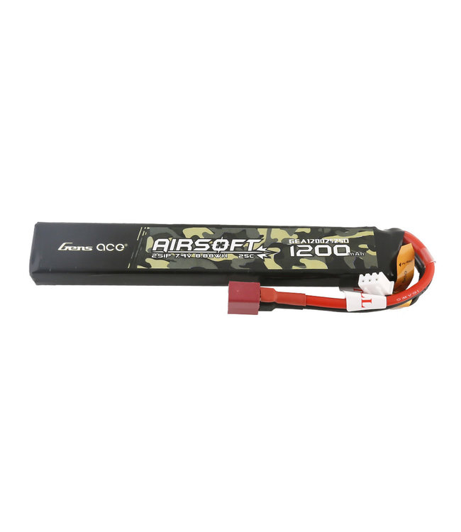 Gens Ace Gens Ace 7.4V 1200mAh 25C Deans Stick